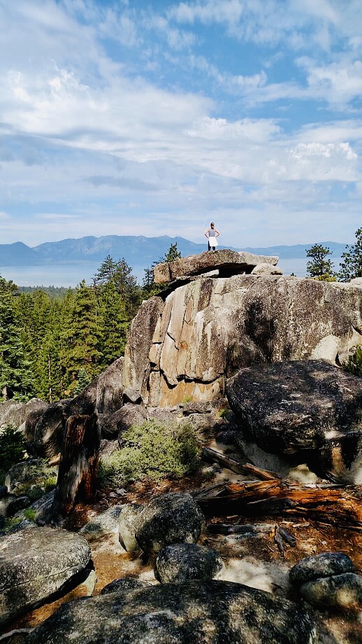 Hike in South Tahoe near the CA/NV border