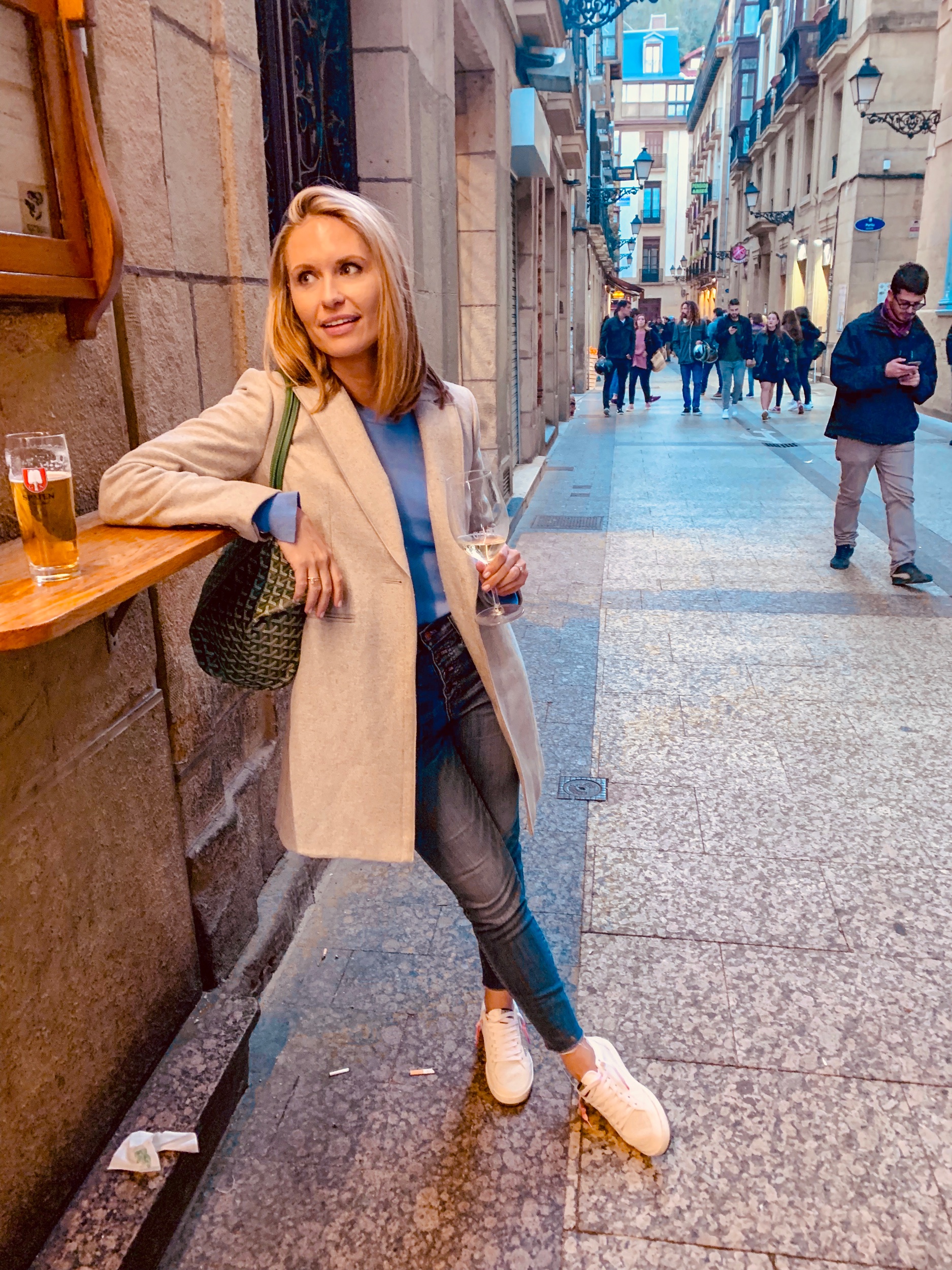 Pinxtos and txakoli were the perfect combo!