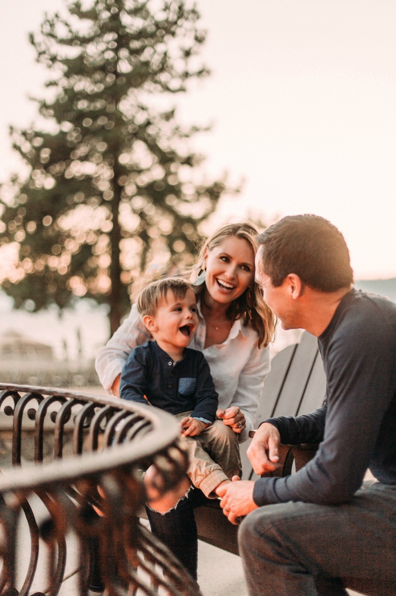 Enjoying s’mores by the lake.Photo by Ashlyn Savannah